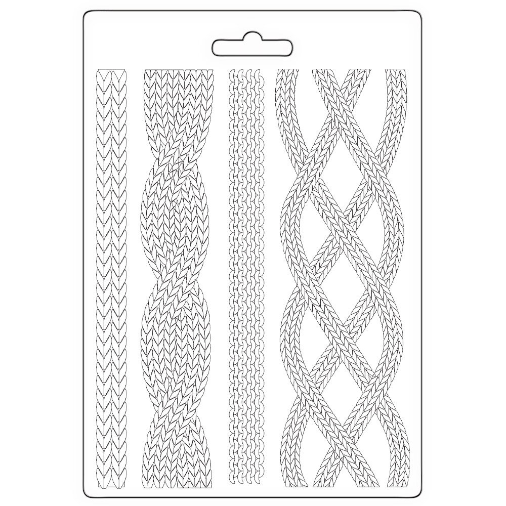 Stamperia Whispering Woods A5 Soft Mould Cords (K3PTA5677) Stamperia Whispering Woods A5 Soft Mould Cords (K3PTA5677)