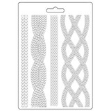 Stamperia Whispering Woods A5 Soft Mould Cords (K3PTA5677)