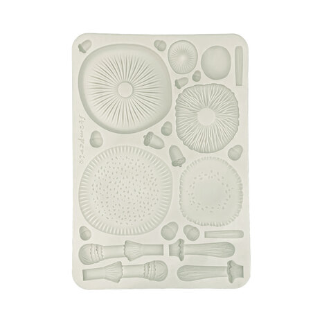 Stamperia Whispering Woods A5 Silicon Mould Mushrooms 3D (KACMA588) Stamperia Whispering Woods A5 Silicon Mould Mushrooms 3D (KACMA588)