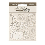 Stamperia Whispering Woods Decorative Chips Pumpkin (SCB275)