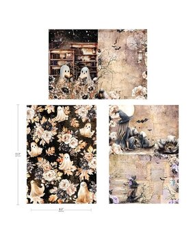 Prima Marketing Inc Bewitched A4 Decoupage Sheets (682057) Prima Marketing Inc Bewitched A4 Decoupage Sheets (682057)