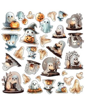 Prima Marketing Inc Bewitched Vellum Ephemera The Boo Crew (677831) Prima Marketing Inc Bewitched Vellum Ephemera The Boo Crew (677831)