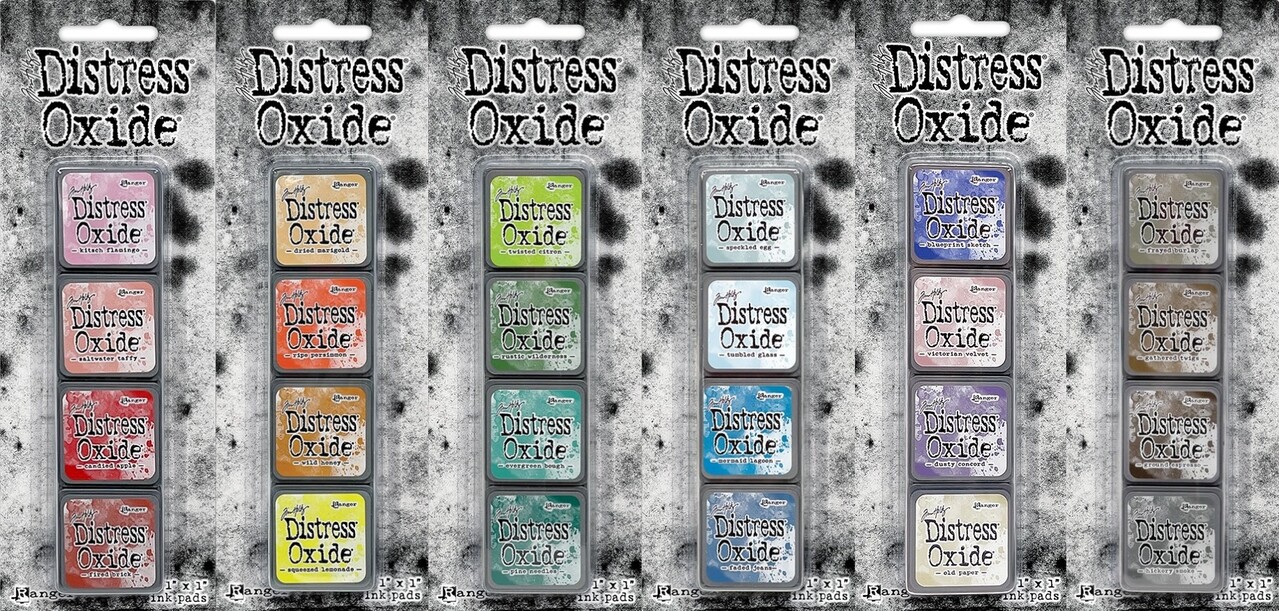 Ranger Distress Mini Oxide Ink Pad BUNDLE 2 Ranger Distress Mini Oxide Ink Pad BUNDLE 2
