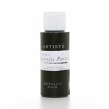 Artiste Acrylic Paint Metallic Black (DOA763112)