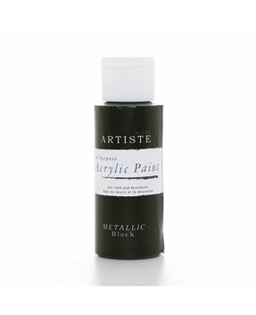 Artiste Acrylic Paint Metallic Black (DOA763112) Artiste Acrylic Paint Metallic Black (DOA763112)