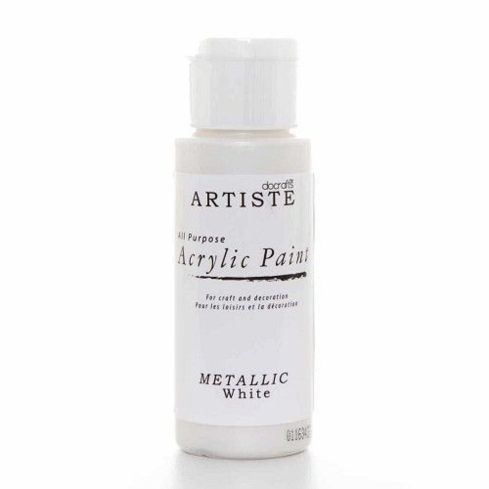 Artiste Acrylic Paint Metallic White (DOA763106) Artiste Acrylic Paint Metallic White (DOA763106)
