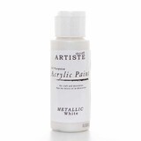 Artiste Acrylic Paint Metallic White (DOA763106)