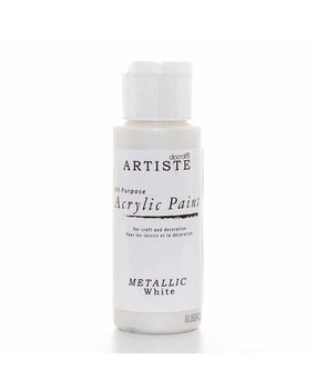 Artiste Acrylic Paint Metallic White (DOA763106) Artiste Acrylic Paint Metallic White (DOA763106)