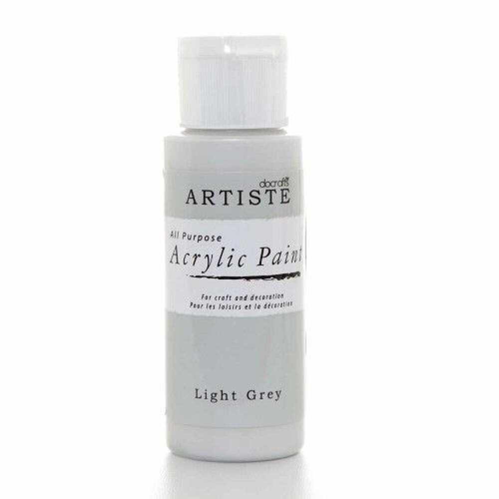 Artiste Acrylic Paint Light Grey (DOA763257)