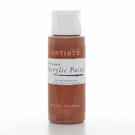Artiste Acrylic Paint Burnt Sienna (DOA763248) Artiste Acrylic Paint Burnt Sienna (DOA763248)
