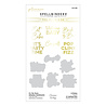 Spellbinders It's My Party Glimmer Sentiments Hot Foil Plate & Die Set (GLP-398) (OUTLET) Spellbinders It's My Party Glimmer Sentiments Hot Foil Plate & Die Set (GLP-398) (OUTLET)