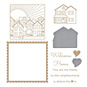 Spellbinders You are My Home Glimmer Hot Foil Plate & Die (GLP-283) (OUTLET) Spellbinders You are My Home Glimmer Hot Foil Plate & Die (GLP-283) (OUTLET)