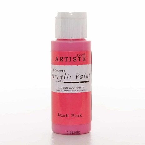 Artiste Acrylic Paint Lush Pink (DOA76318) Artiste Acrylic Paint Lush Pink (DOA76318)