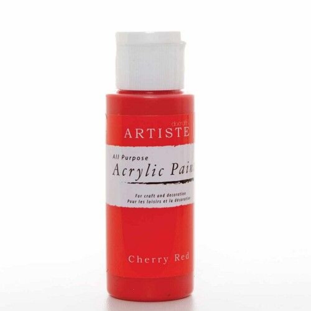 Artiste Acrylic Paint Cherry Red (DOA76311) Artiste Acrylic Paint Cherry Red (DOA76311)