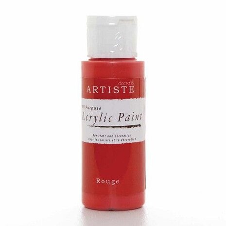 Artiste Acrylic Paint Rouge (DOA76310) Artiste Acrylic Paint Rouge (DOA76310)