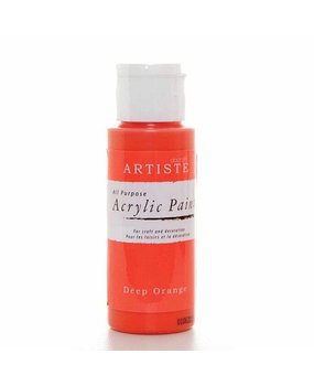 Artiste Acrylic Paint Deep Orange (DOA76309) Artiste Acrylic Paint Deep Orange (DOA76309)