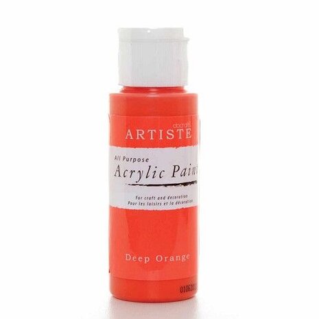 Artiste Acrylic Paint Deep Orange (DOA76309) Artiste Acrylic Paint Deep Orange (DOA76309)
