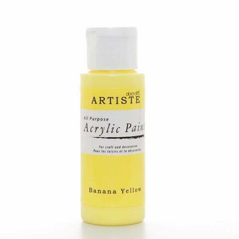 Artiste Acrylic Paint Banana Yellow (DOA76304) Artiste Acrylic Paint Banana Yellow (DOA76304)