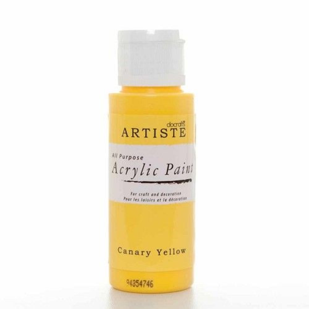 Artiste Acrylic Paint Canary Yellow (DOA76302) Artiste Acrylic Paint Canary Yellow (DOA76302)