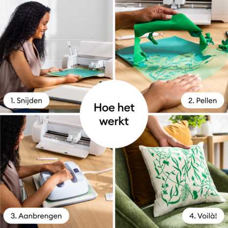 Cricut Flocked Iron-On 12x19 Inch Black (2011788)