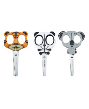 Vaessen Creative Kinderscharen Set Tijger Koala Panda (70103-005)