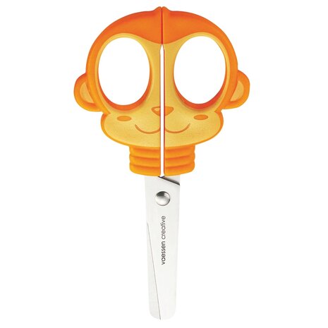 Vaessen Creative Kinderscharen Set Aap Olifant Leeuw (70103-006)