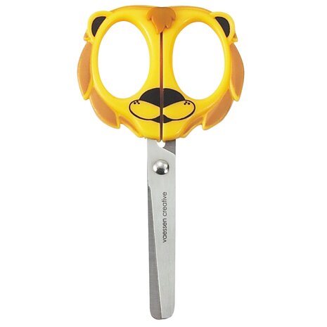 Vaessen Creative Kinderscharen Set Aap Olifant Leeuw (70103-006)