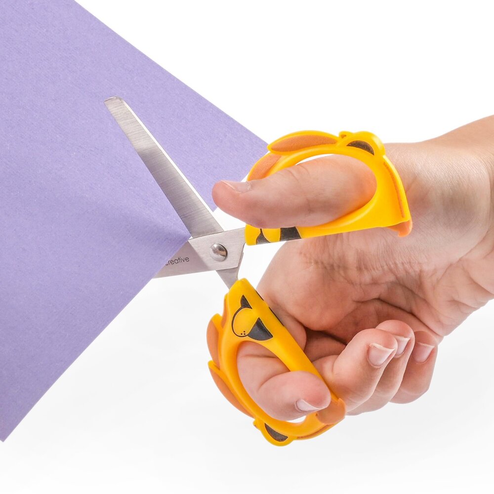 Vaessen Creative Kinderscharen Set Aap Olifant Leeuw (70103-006)