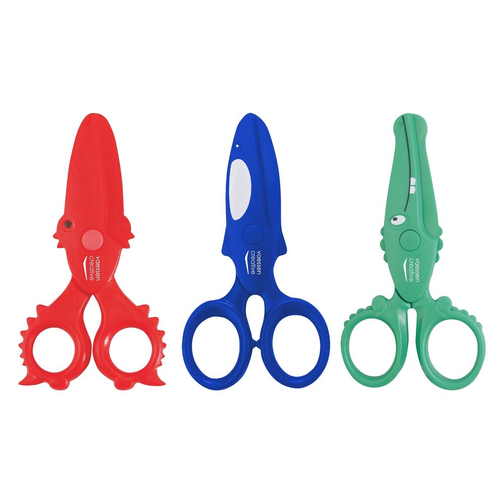 Vaessen Creative Kinderscharen Set Krab Walvis Krokodil (70103-007)