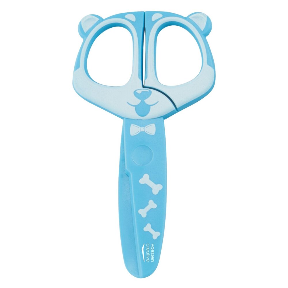 Vaessen Creative Kinderscharen Set Wasbeer Hond Tijger (70103-008)