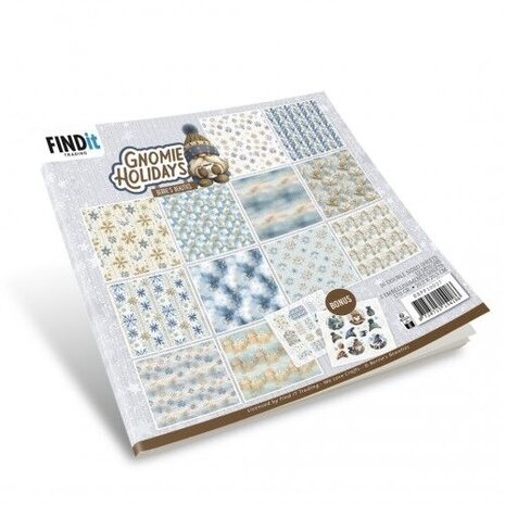 Berrie's Beauties Gnomie Holidays 8x8 Inch Paper Pack (BBPP10027)