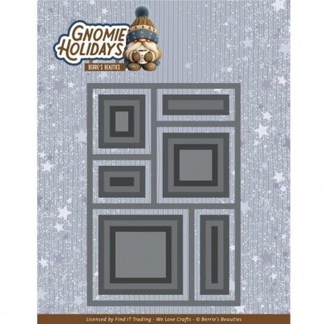 Berrie's Beauties Gnomie Holidays Dies Gnomie Frame (BBD10062)