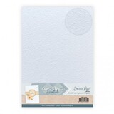 Card Deco Embossed Paper White A4 Baroque Charm (CDEEC10006)