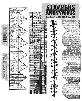 Stampers Anonymous Cling Stamps Classics #6 (SCF006) Stampers Anonymous Cling Stamps Classics #6 (SCF006)