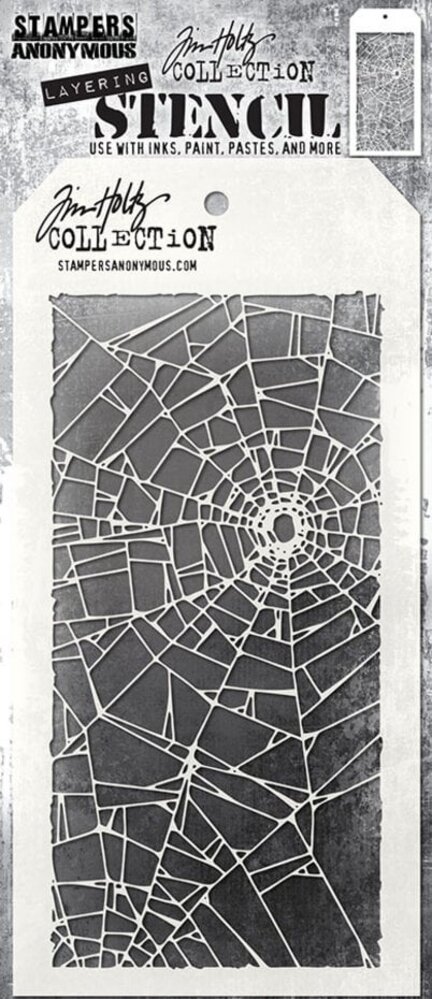 Stampers Anonymous Tim Holtz Shatter Layering Stencil (THS014)