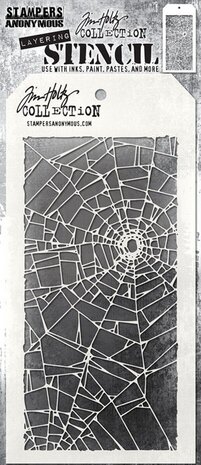 Stampers Anonymous Tim Holtz Shatter Layering Stencil (THS014)