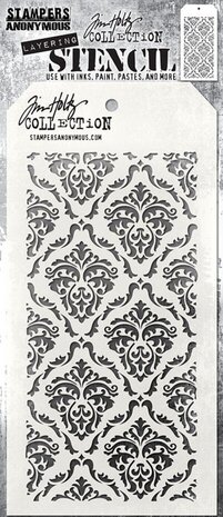 Stampers Anonymous Tim Holtz Gothic Layering Stencil (THS026)