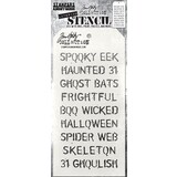 Stampers Anonymous Tim Holtz Halloween Layering Stencil (THS027)