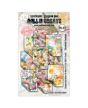 AALL and Create Design Paper A6 Florabella Fantasia (AALL-PA-042)