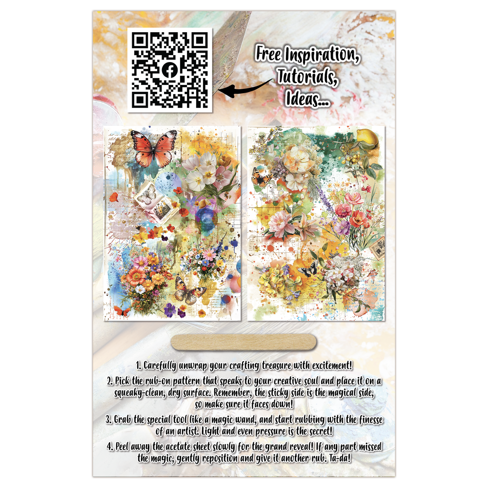 AALL and Create Rub-Ons A5 Citrus Kissed Meadows (AALL-RO-022) AALL and Create Rub-Ons A5 Citrus Kissed Meadows (AALL-RO-022)