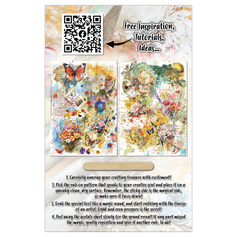 AALL and Create Rub-Ons A5 Citrus Kissed Meadows (AALL-RO-022) AALL and Create Rub-Ons A5 Citrus Kissed Meadows (AALL-RO-022)