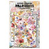 AALL and Create Rub-Ons A5 Dancing Poppies (AALL-RO-023)