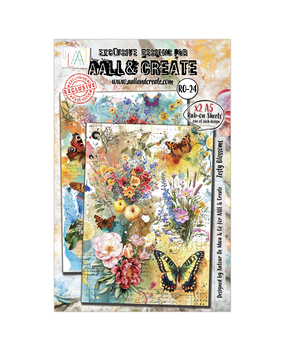 AALL and Create Rub-Ons A5 Zesty Blossoms (AALL-RO-024) AALL and Create Rub-Ons A5 Zesty Blossoms (AALL-RO-024)