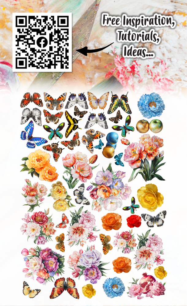 AALL and Create Ephemera Die-cuts Sorbet Petals (AALL-EP-088) AALL and Create Ephemera Die-cuts Sorbet Petals (AALL-EP-088)