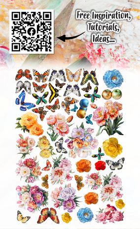 AALL and Create Ephemera Die-cuts Sorbet Petals (AALL-EP-088) AALL and Create Ephemera Die-cuts Sorbet Petals (AALL-EP-088)