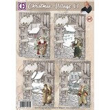 Creatief Art Card Kit Christmas Village 01 (SWK85-0111)
