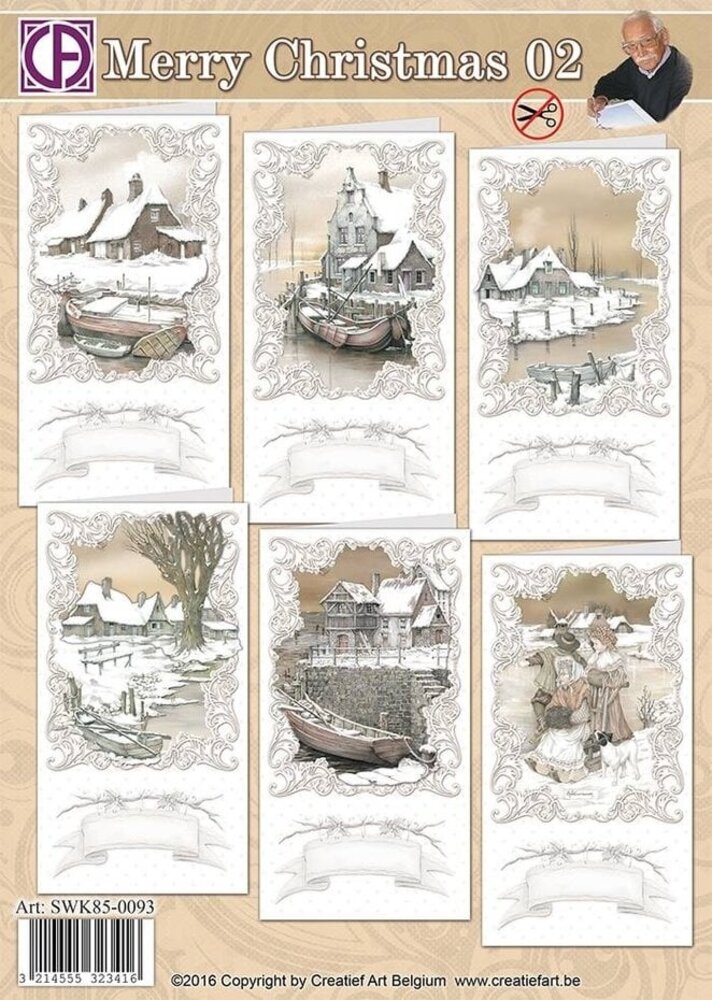 Creatief Art Card Kit Merry Christmas 02 (SWK85-0093) Creatief Art Card Kit Merry Christmas 02 (SWK85-0093)