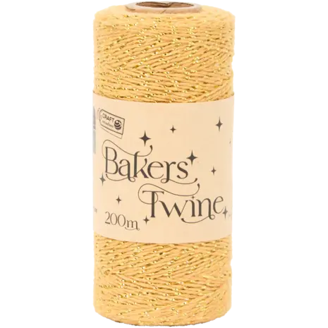Craft Sensations Bakers Twine Yellow (3217339) Craft Sensations Bakers Twine Yellow (3217339)