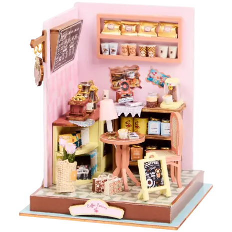 Crafts & Co. DIY Miniature Coffee Corner (3210821) Crafts & Co. DIY Miniature Coffee Corner (3210821)