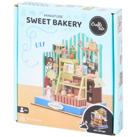 Crafts & Co. DIY Miniature Sweet Bakery (3210821) Crafts & Co. DIY Miniature Sweet Bakery (3210821)